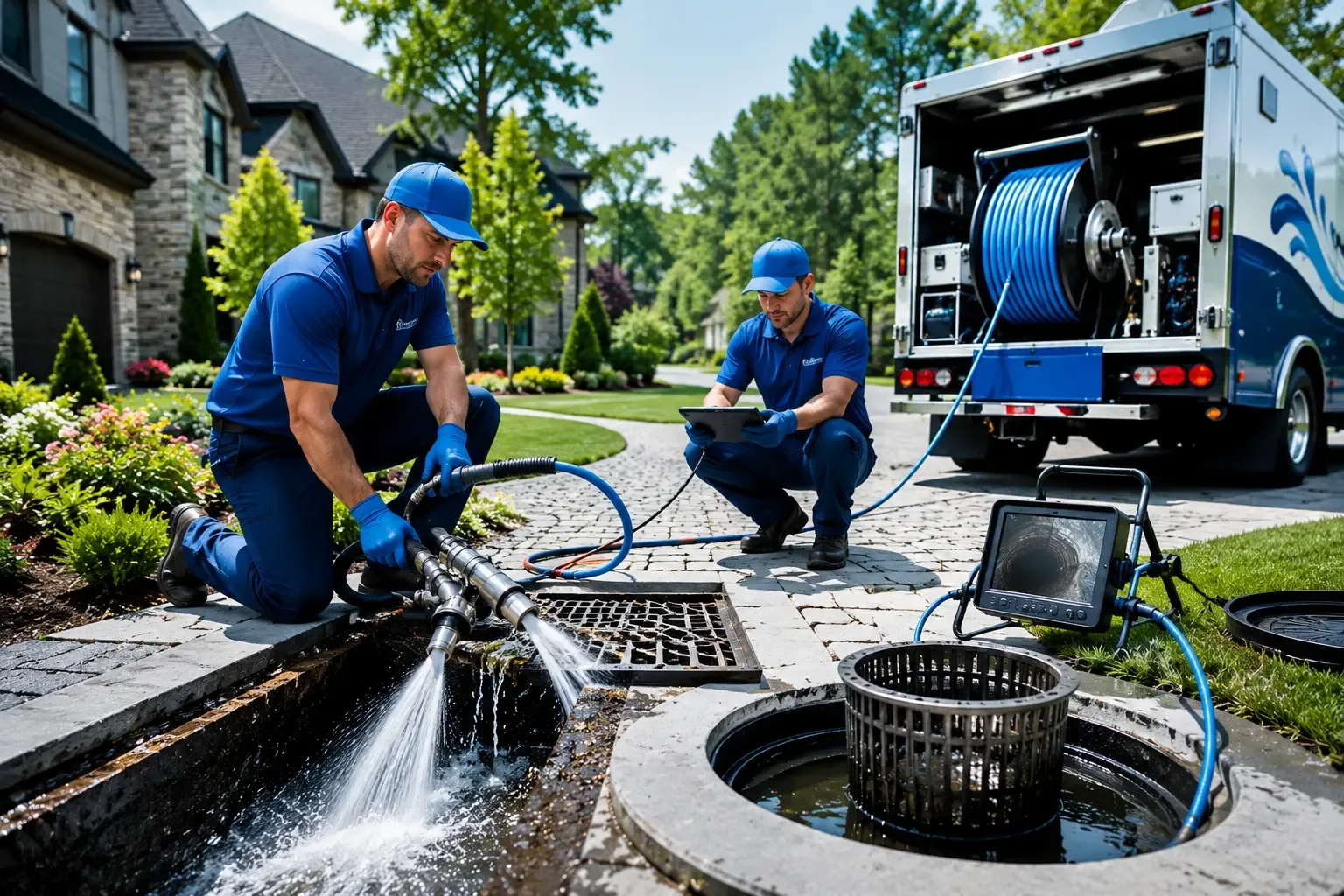 Local outdoor drain cleaning professionals in Shavertown, PA