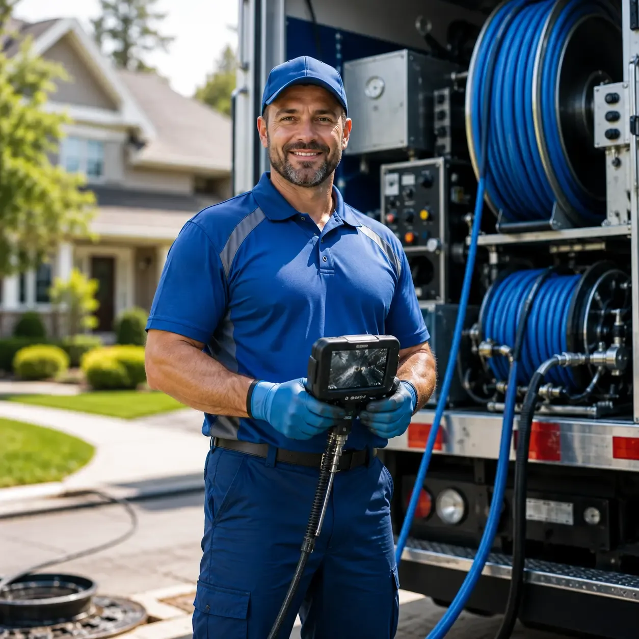 Local outdoor drain cleaning specialists in Shavertown, PA